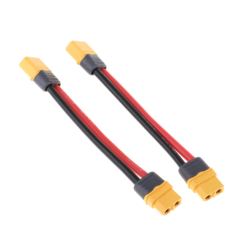 Lipo Аккумуляторный конвертирующий линейный адаптер XT60 штекер гнездо Кабельная