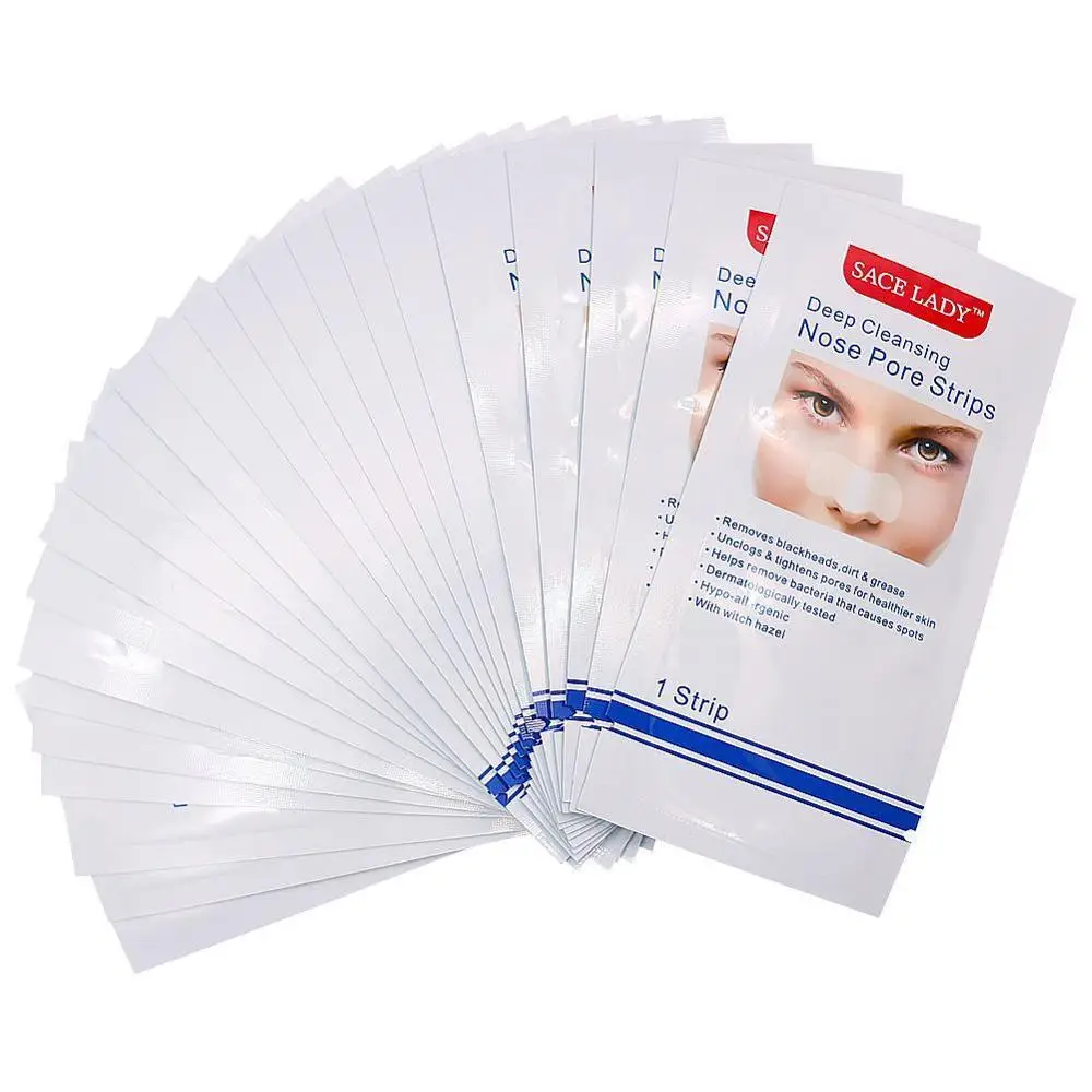 Clean Up Nose Strips Deep Cleansing Blackhead Remover Nasal Spot Dot Sticker Sheet Mask Shill For Acne Black Head | Красота и