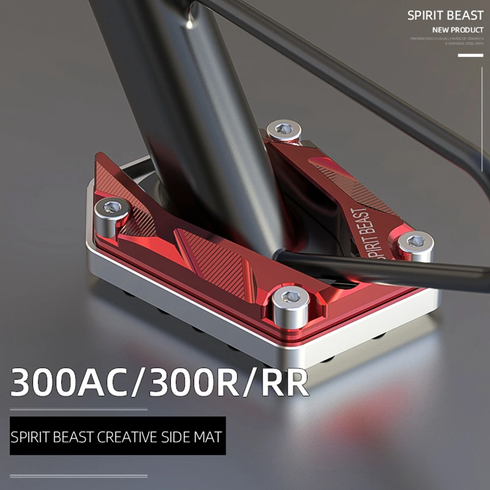 

Spirit Beast Motorcycle Side Support Base Modified Non-slip Side Pad Widen Bracket Accessories For VOGE 300AC/300R/300RR