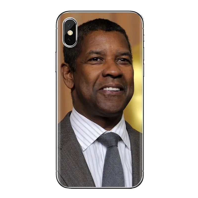 For Xiaomi Redmi 4 3 3S Pro Mi3 Mi4 Mi4i Mi4C Mi5 Mi5S Mi Max Note 2 Transparent Soft Cases Covers Denzel Washington |