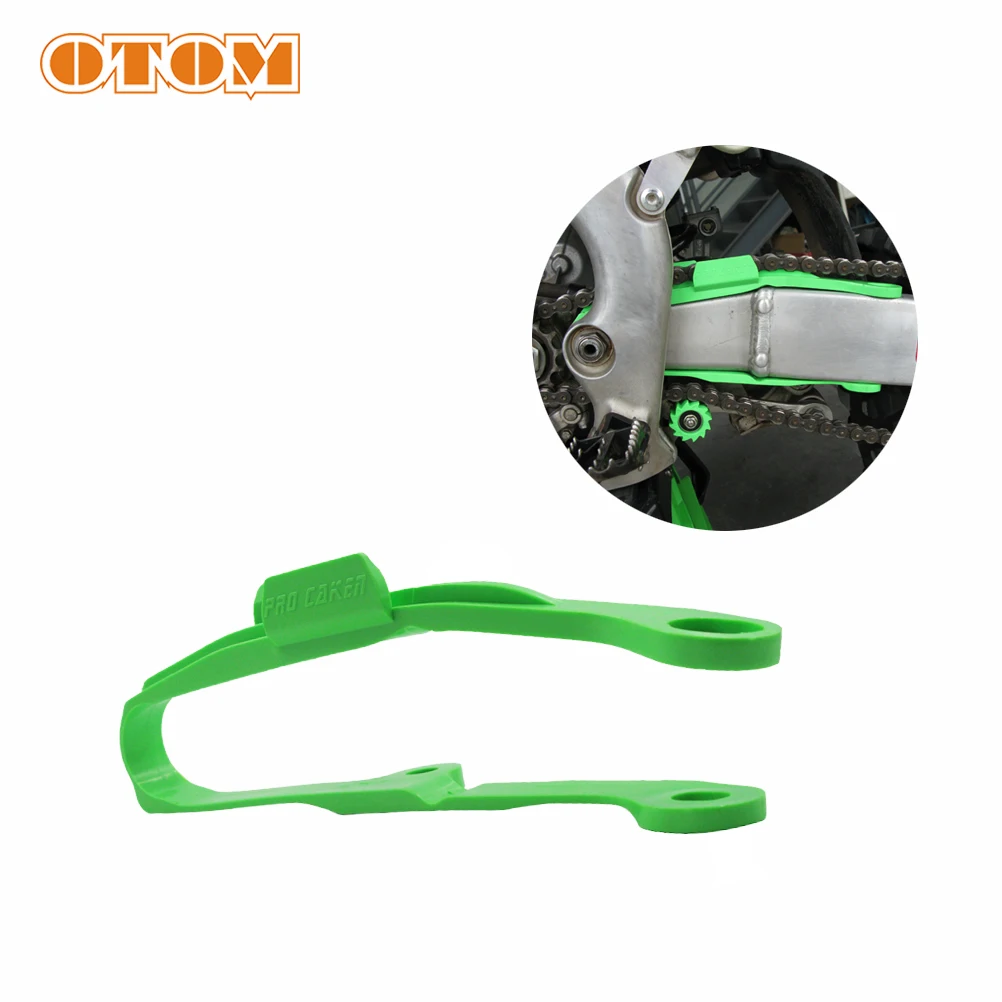 Зеленая Цепь для мотоцикла OTOM направляющая маятника KAWASAKI KX250F KXF 250 KX450F 450