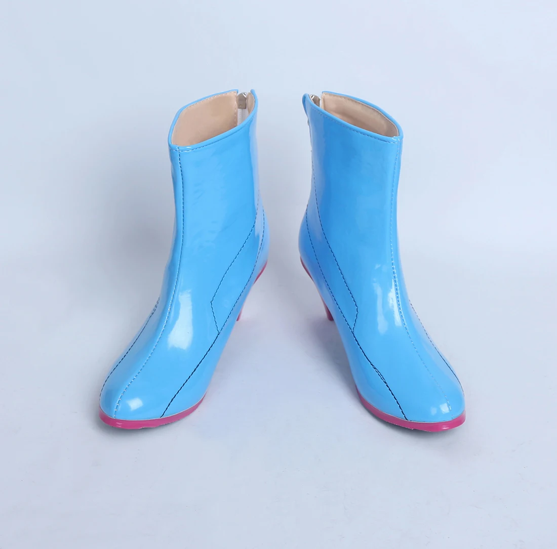 Покемон го белса команда Мистик лидер Косплей Ботинки изготовленные на заказ |