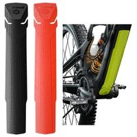 1pc bike bicycle universal frame protection sticker cover guard silica gel multi colors cycling bicycle parts accessories