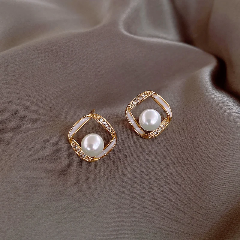 

Женские серьги из серебра 925 пробы, с жемчугом