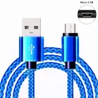 Зарядный кабель micro USB, длиной 2 м, 3 м, для Xiaomi Redmi 2, 2A, 2S, 3, 3S, 4, 4A, 4X, 5 Plus, 5A, 6, 6A, A2 lite, 8a