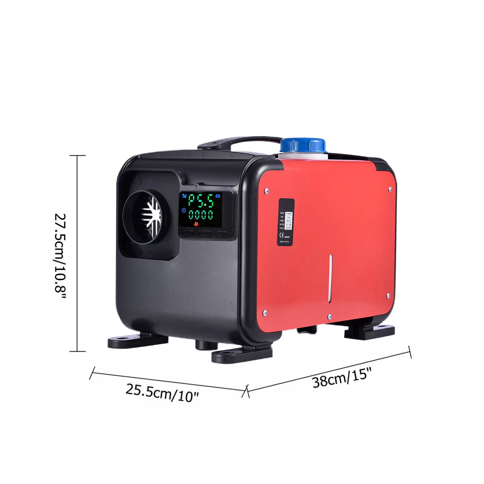 

100% Full-combustion Rate 12V 1KW~8KW 4-hole Parking Heater Kit Car Integrated Heater Car Fuel Heater Car Auxiliary Heating