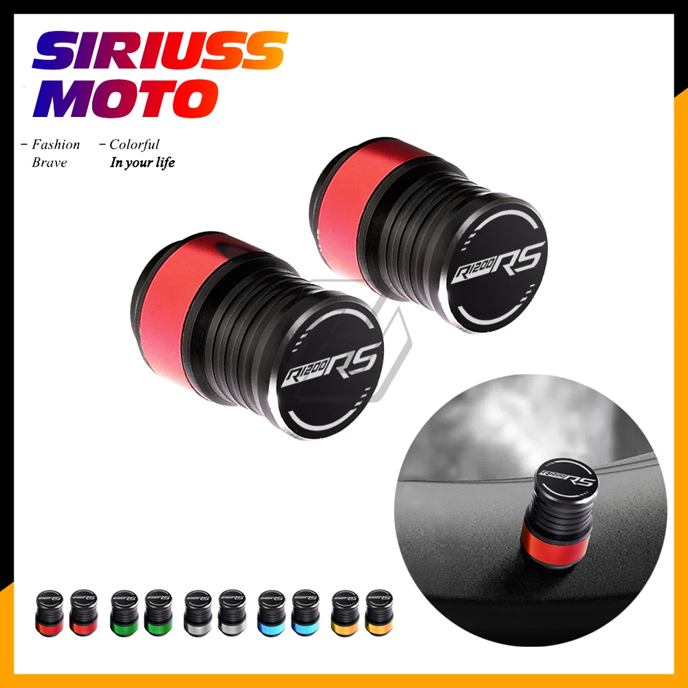 

Motorcycle Accessories Wheel Tire Valve Caps Case for BMW Motorrad R1200RS R1200 RS All Year