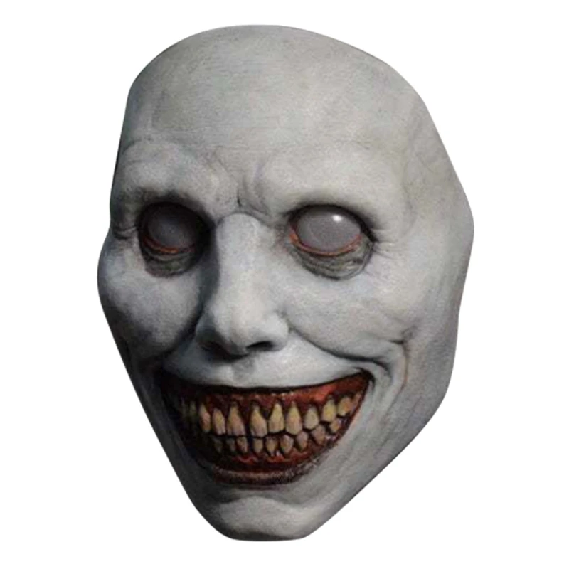 

Halloween Mask Scary Halloween Mask Terror Ghost Smiling Demon Mask for Halloween Party Costume Cosplay Props Decoration