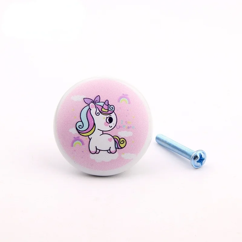 

Керамическая Детская декоративная ручка для шкафа, ящика и книжного шкафа