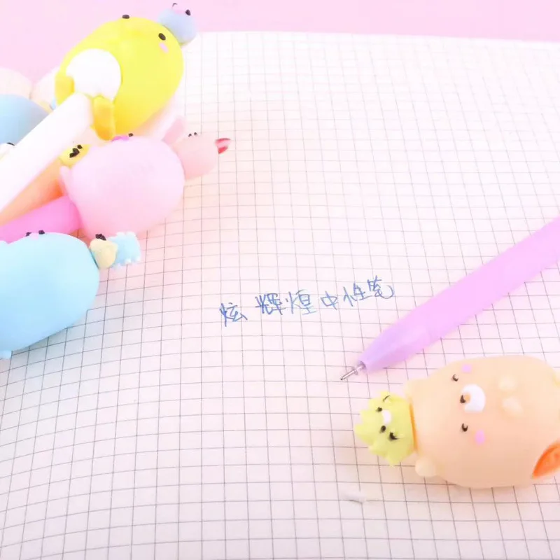 2 шт./лот Милая гелевая ручка Sumikko Gurashi для подписи подарок Escolar Papelaria Канцтовары