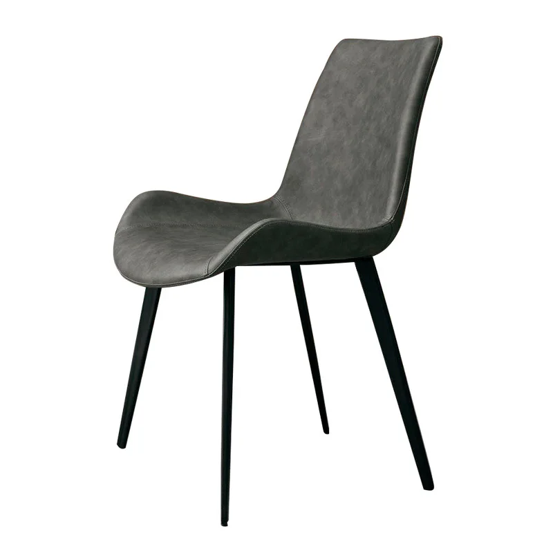 6 pcs chair Модный дизайн, обеденный стол, мебель, деревянный верх с металлическим основанием - Цвет: 6 pcs chair