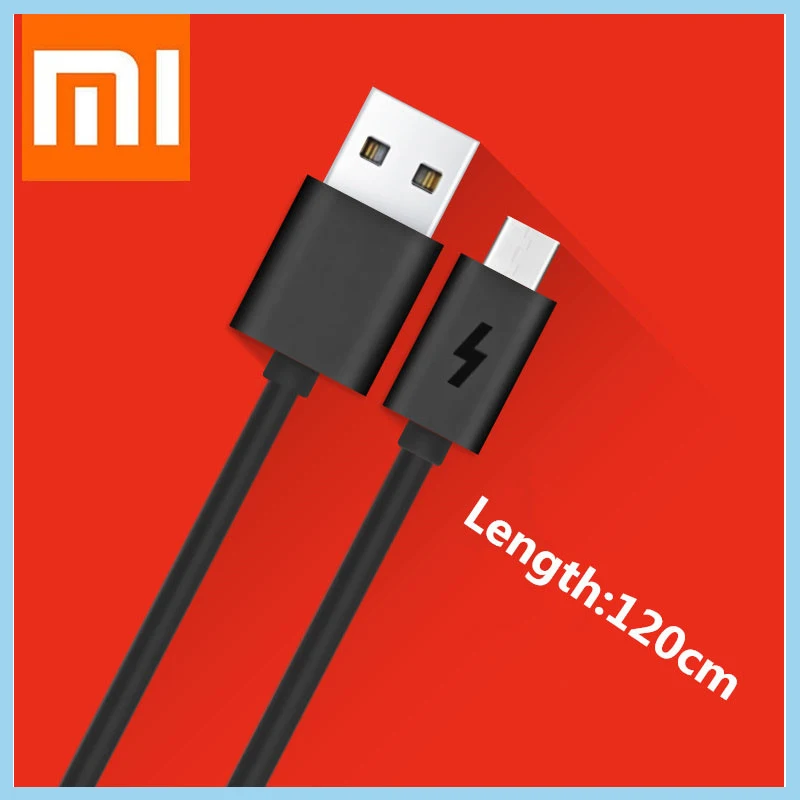 Original xiaomi redmi Note 6 Charger Cable 120cm Micro Usb For 6a 5a note 4 5 pro Plus a2 lite 4x Smartphone | Мобильные телефоны и