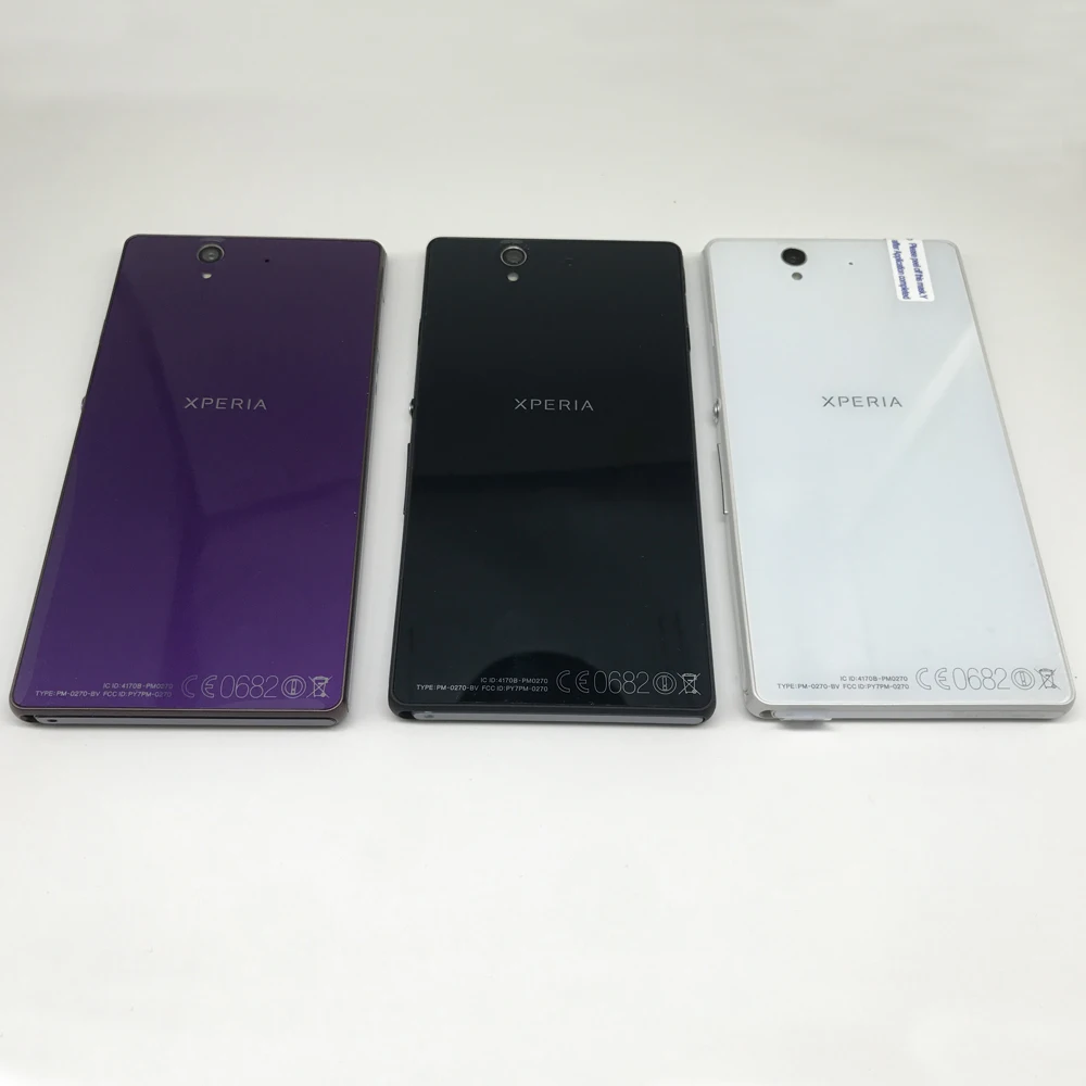 Смартфоны Sony Xperia Z L36h C6602 C6603 5 0 дюймовый сенсорный экран камера 13 1 Мп четыре ядра 2 - Фото №1