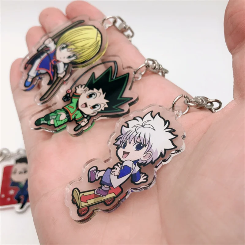 Аниме охотничий брелок FREECSS Killua Zoldyck Kurapika аксессуары для косплея Подвеска