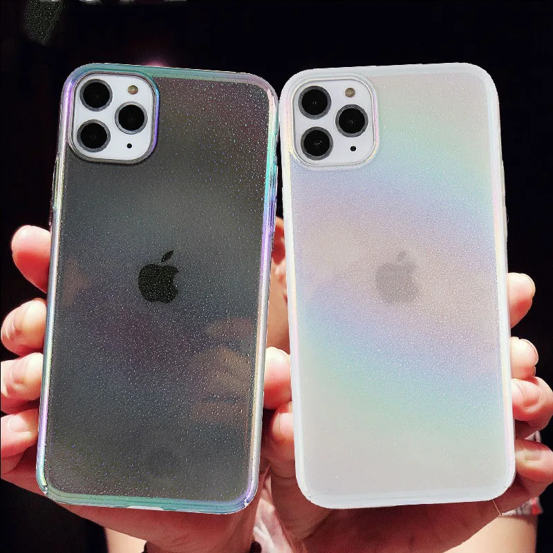 KJOEW капли воды цветной градиентный телефонный чехол для iPhone 11 Pro Max X XS XR Xs 6 6s 7 8 Plus