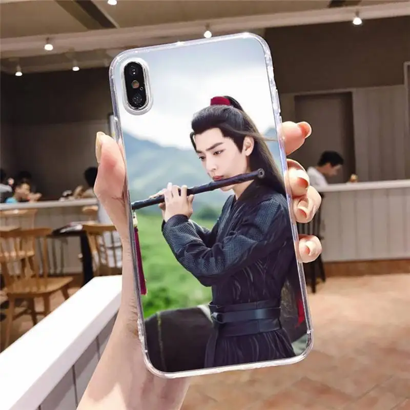 

The Untamed xiao zhan Wang Yibo Phone Case Transparent soft For iphone 5 5s 5c se 6 6s 7 8 11 12 plus mini x xs xr pro max