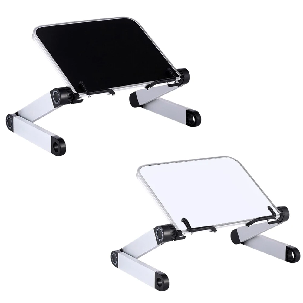

360 Degree Adjustable Book Reading Shelf Stand Aluminium Alloy Metal Paper Magazine Reading Bookshelf Table Laptop Holder