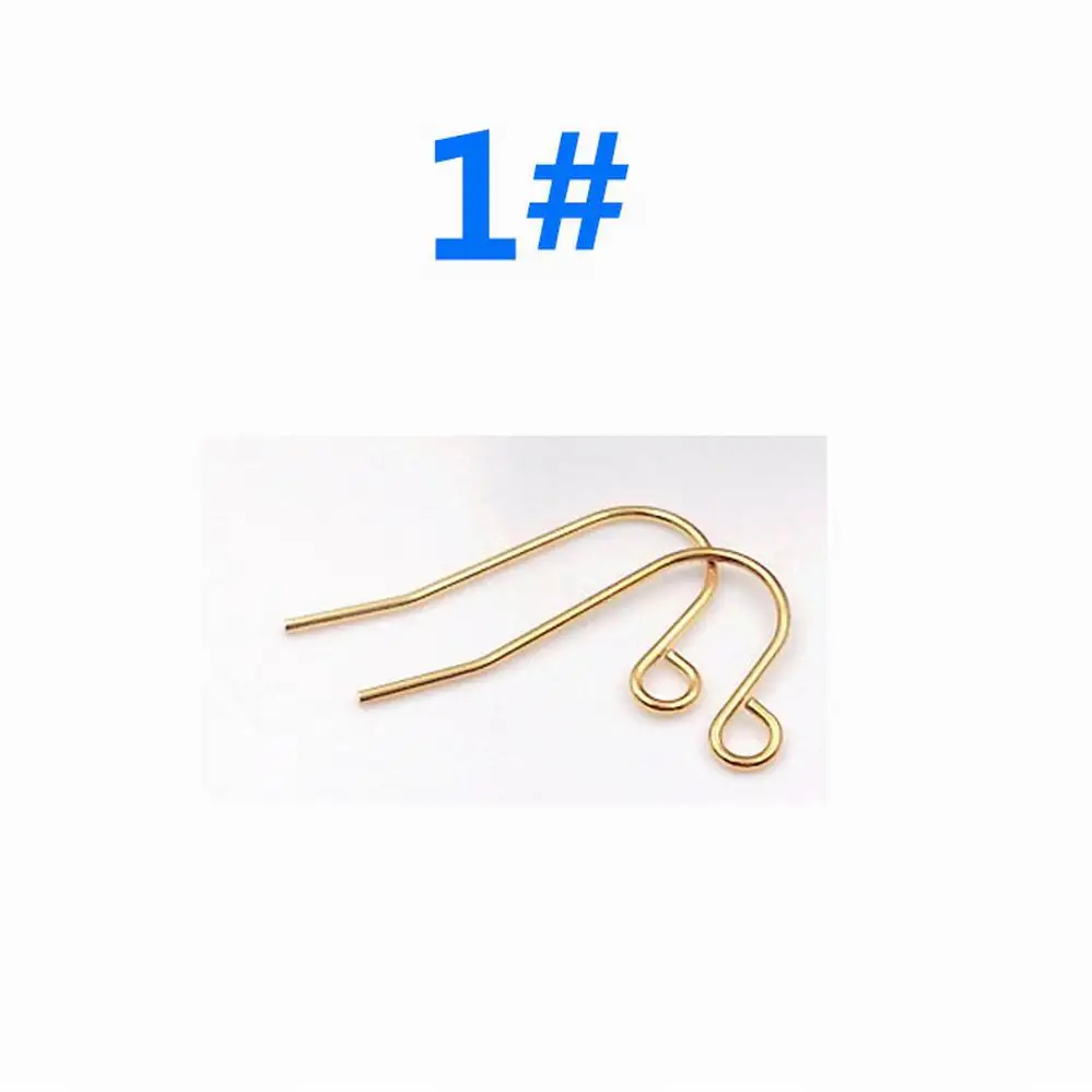 Застежка-крючок для сережек из нержавеющей стали 100 шт./лот | Украшения и