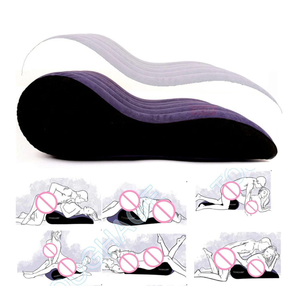 

TOUGHAGE Sex Furnitures Sofa G Spot Sex Pillow Toys For Couples Adults Inflatable Sex Wedge Love Bdsm Cushions Pad Pillows