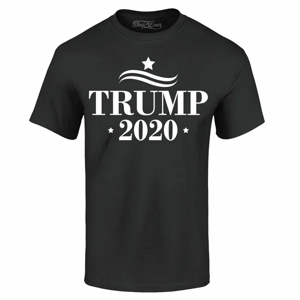 

Trump 2020 Stars WHT T-shirt Maga Re-Elect Trump Pence MAGA Liberals Cry Shirts