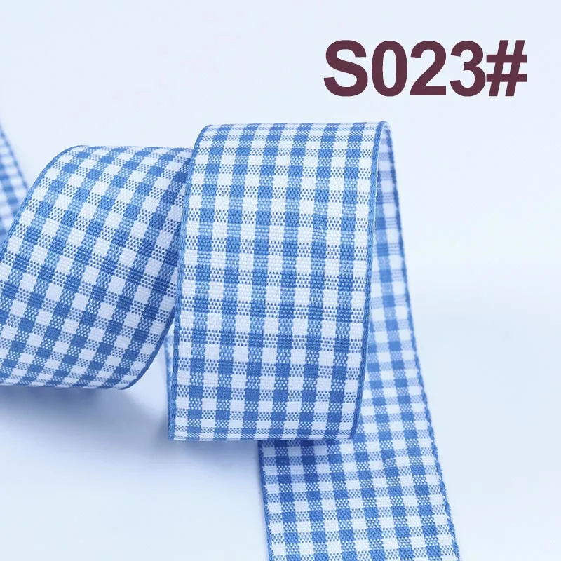 5 ярдов/рулон ленты в шотландскую клетку корсажная лента для упаковки подарков