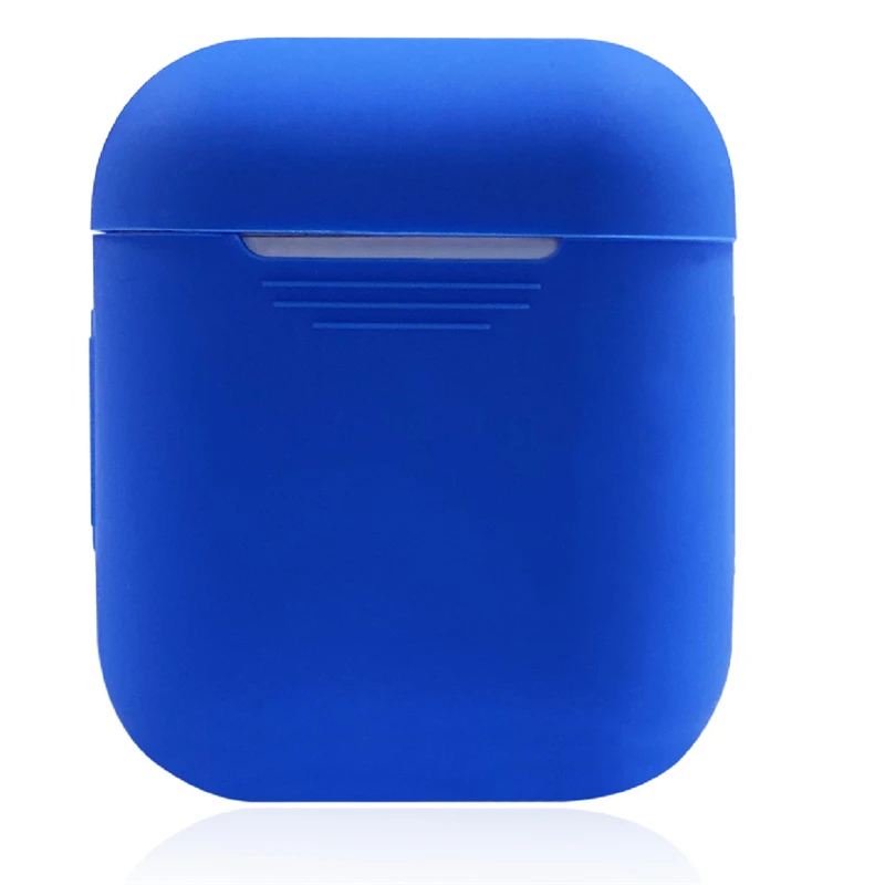 Navy-Blue Силиконовый чехол Briame для Apple Airpods, ударопрочный чехол для Apple, гарнитура для Airpods, ультра тонкий защитный чехол для Air Pods - Цвет: Navy-Blue