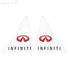 Прозрачные угловые наклейки на дверь автомобиля, наклейки для Infiniti ESQ EX25 EX35 EX37 FX35 FX37 JX35 G25 G35 G37 M25 M37 Q30 Q50 Q60 QX30