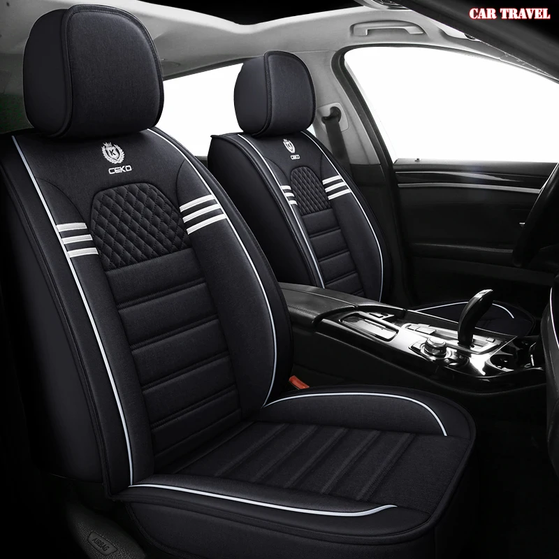 

CAR TRAVEL Car Seat Cover for Jaguar XE XF XJ E-PACE F-PACE I-PACE XEL XFL, for Land Rover Freelander 2 Discovery Sport car seat
