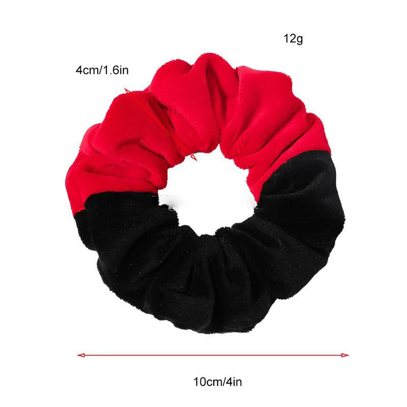 

45Color Imitation Rabbit Fur Scrunchie Plush Tie Hair Ring Ropes Women Elastic Hair Rubber Band Girls Ponytail Holder Hair Acces