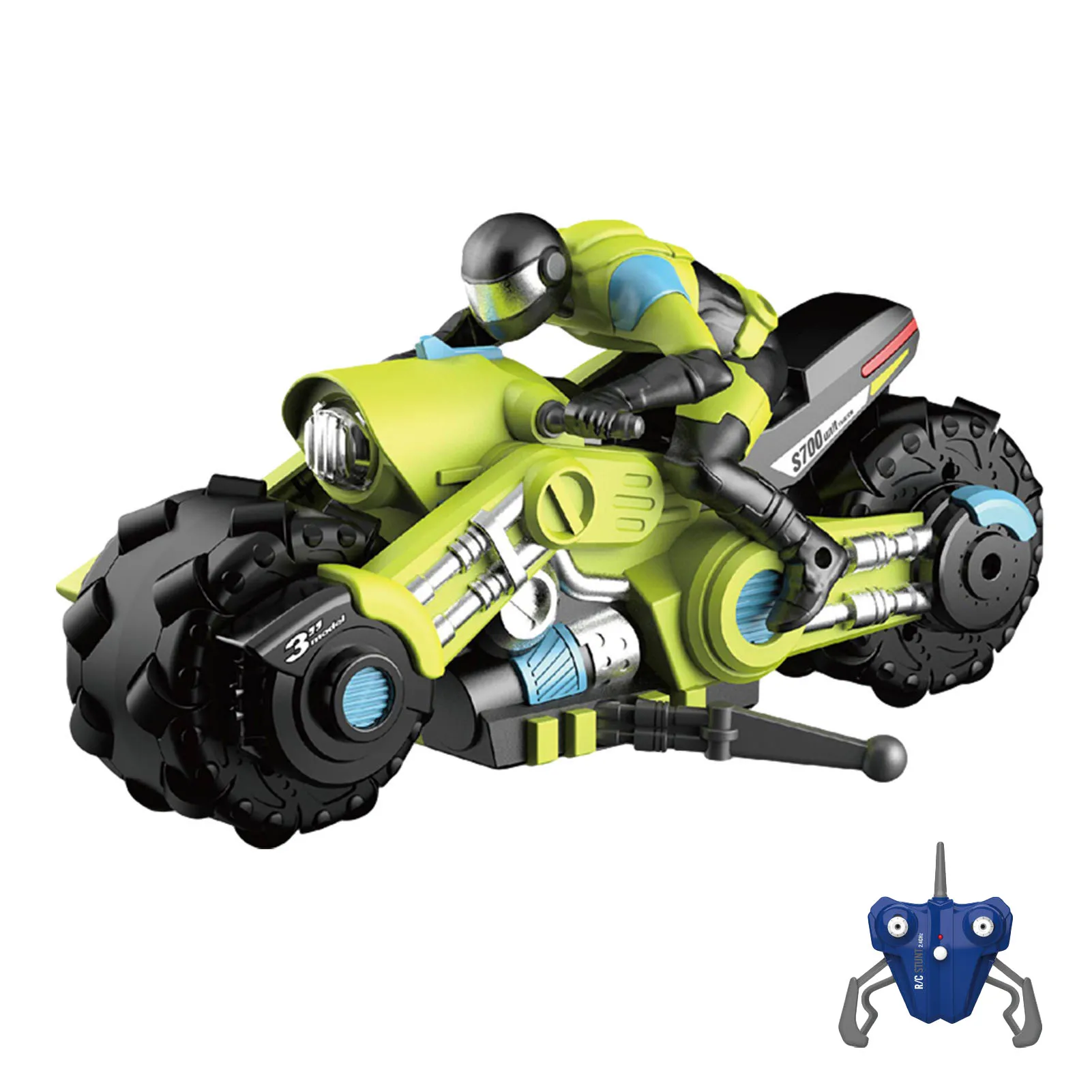 1:10 трюковый мотоцикл вращающийся Дрифт сертифицированная мотоциклетная игрушка