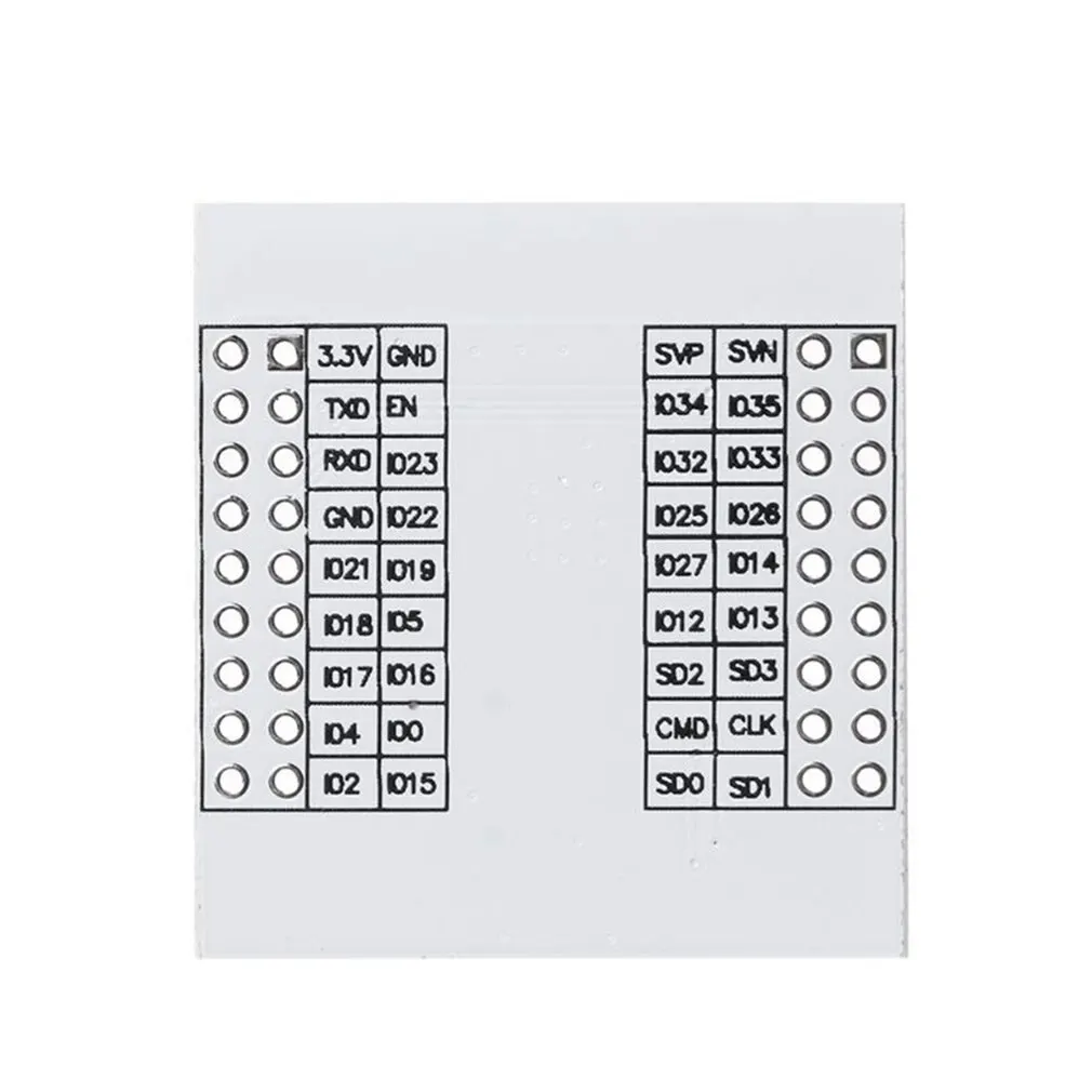 

Practical ESP-WROOM-32 Wifi IoT Wlan BLE Module + ESP-32S ESP32 Adapter Board 2.54mm Pitch ESP-32S ESP32 Adapter Board