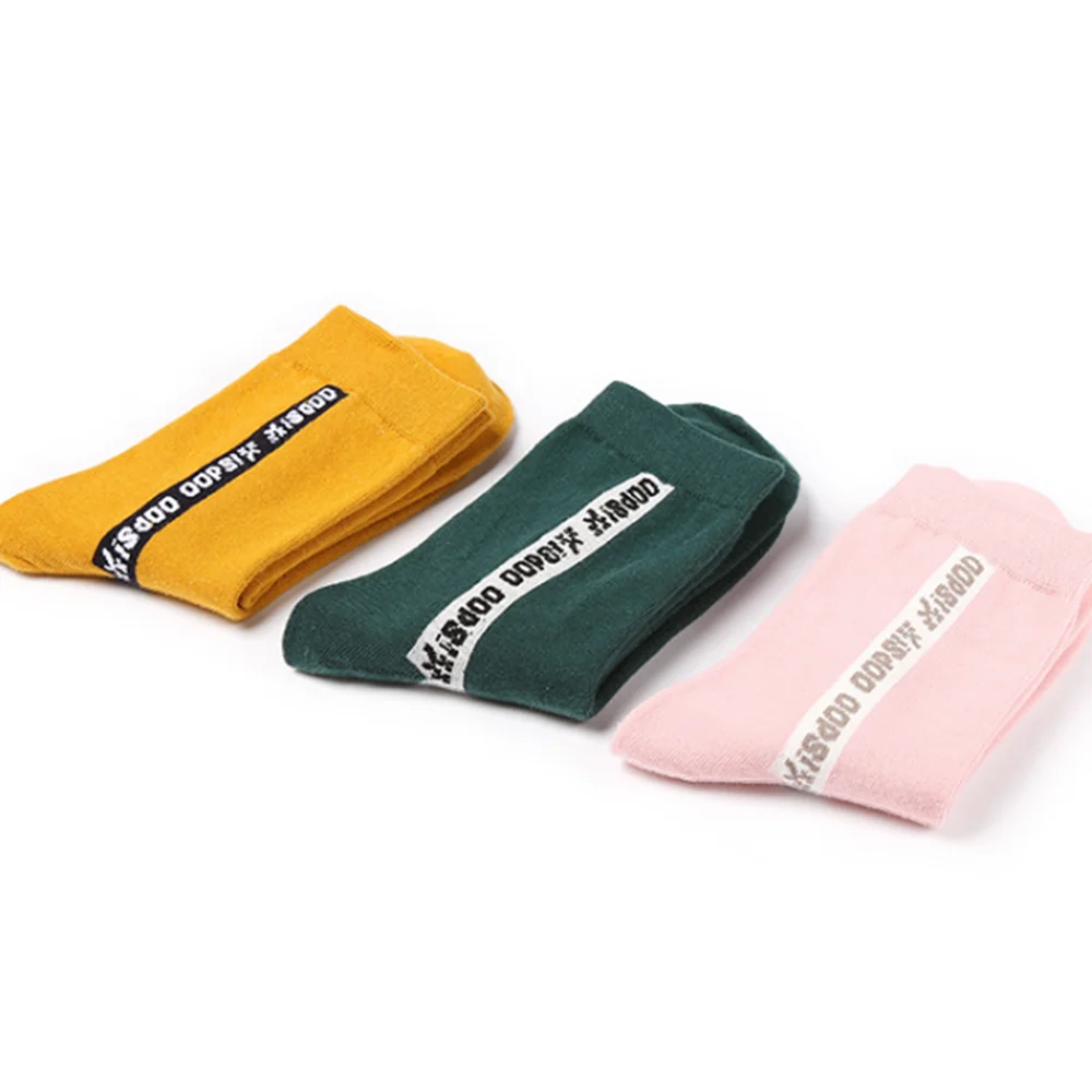 Летние художественные носки с буквенным рисунком женские короткие Harajuku для