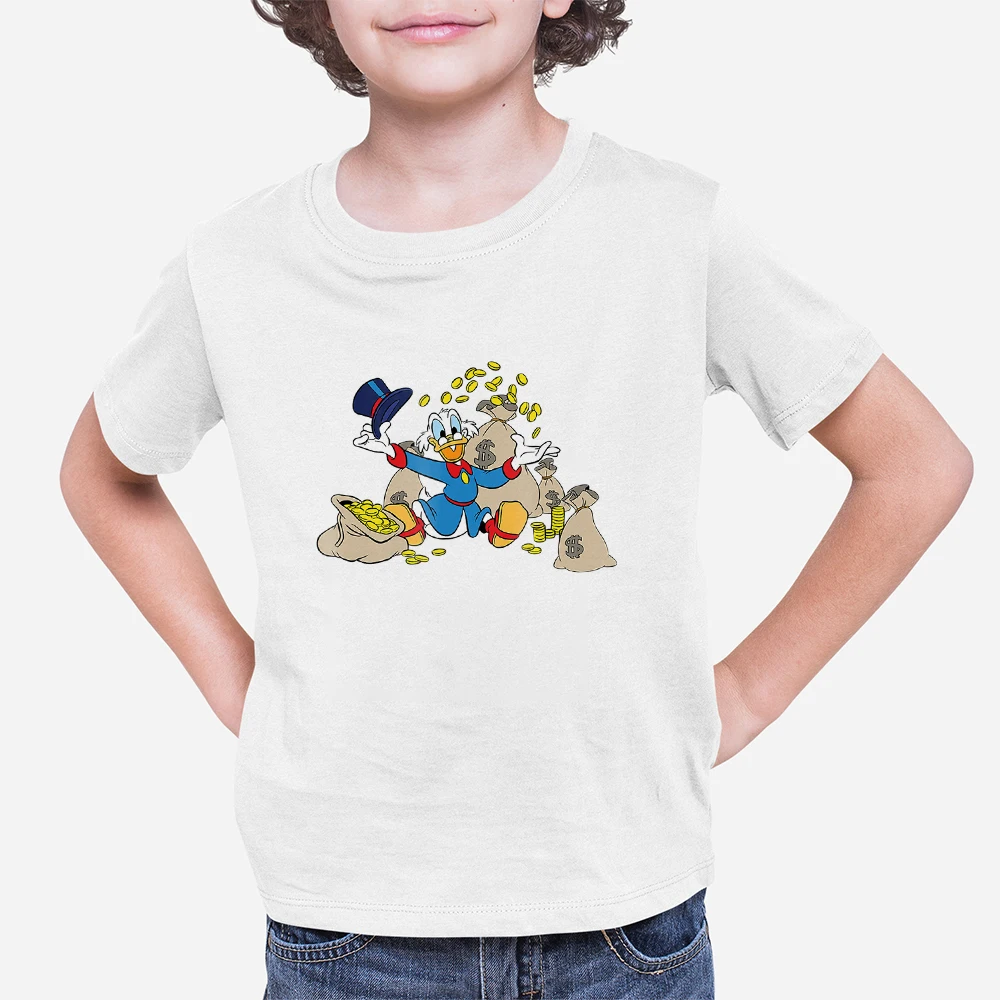 Детские футболки Four Seasons Disney летние новые продукты с мультяшным изображением