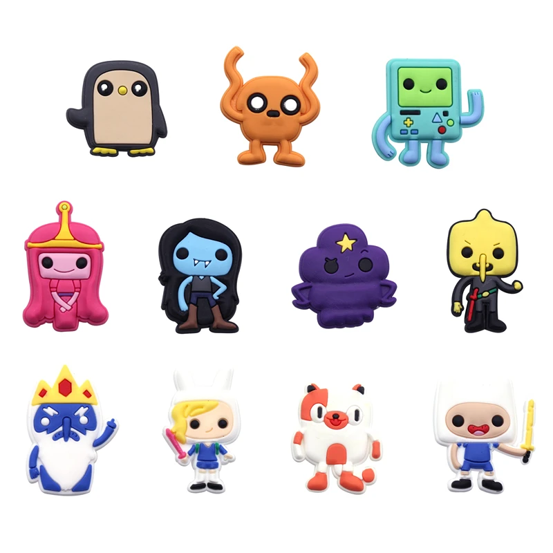 

Hot Selling 1PCS Shoes Charms Cartoon Game Style PVC Croc Accessories Kids X-mas Gifts Wristband Hole Slipper Decor