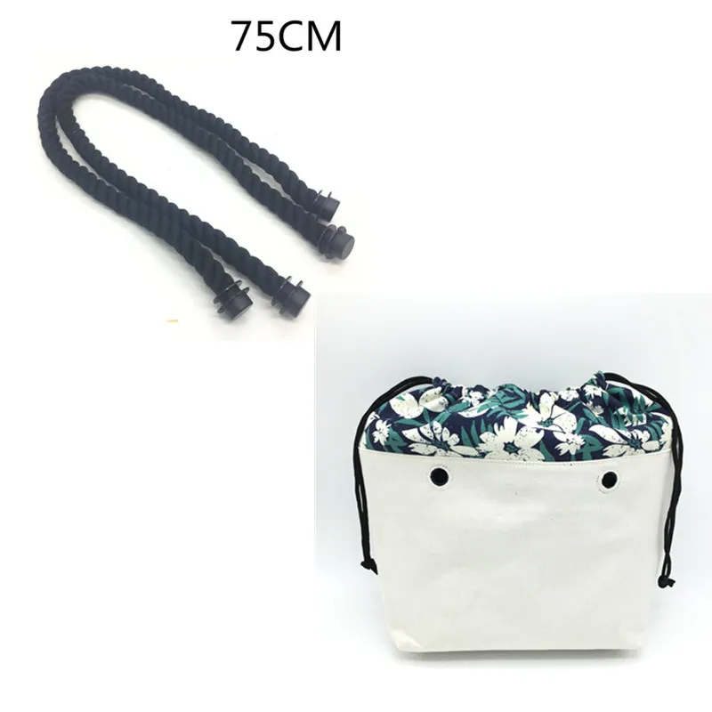 Новый холщовый внутренний карман на молнии с цветами подкладка