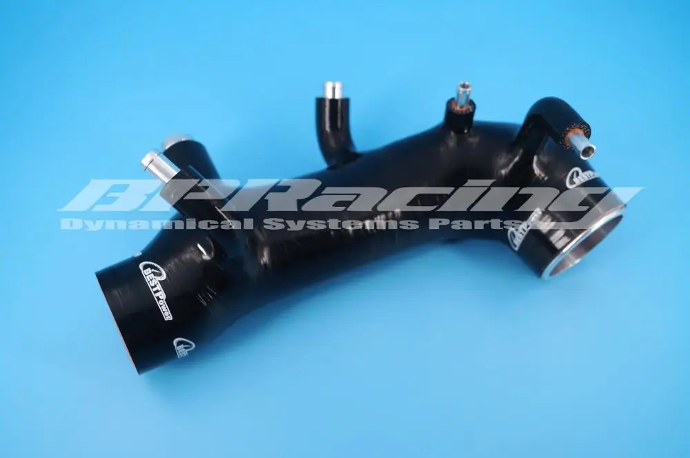 Силиконовый Впускной индукционный шланг труба для Subaru Impreza WRX STI GRB GH8 Ver10 BLACK 08 09 10
