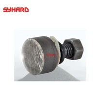 16pcs thickness12mm round shape and special shaped diamond grinding block for epoxy floor level terrazzo machine abrasive brick