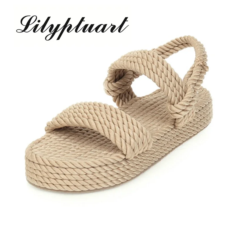 Lilyptuart 2020 г. большой размер 43 распродажа высококачественные сандалии гладиаторы