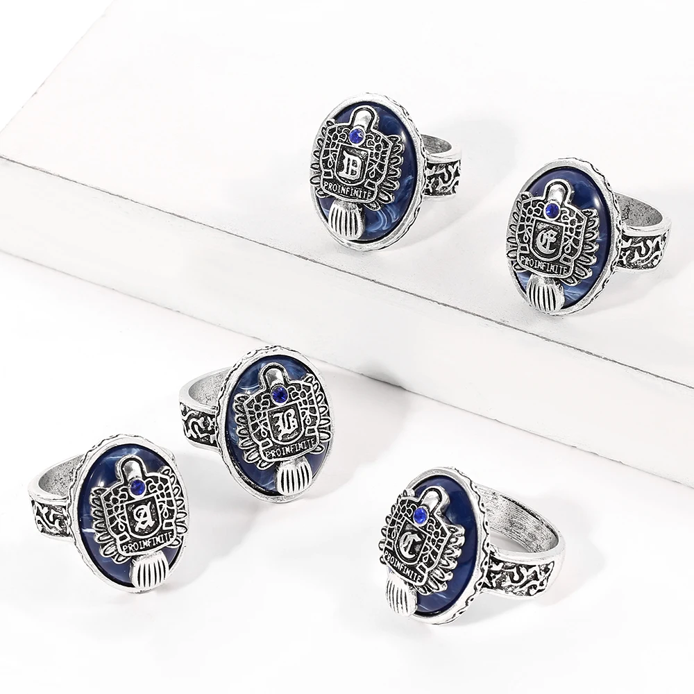 Кольца Дневники вампира кольца Сальваторе Дэймон Стефан американское кольцо на