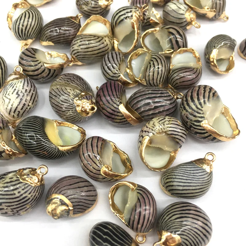Натуральный корпус в форме раковины кулоны подвески ожерелье кулон для
