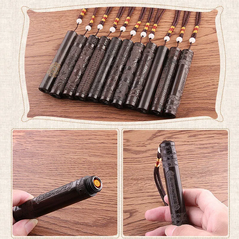 Креативная Зажигалка 2020 складная зажигалка с разъемом USB для подзарядки резьба