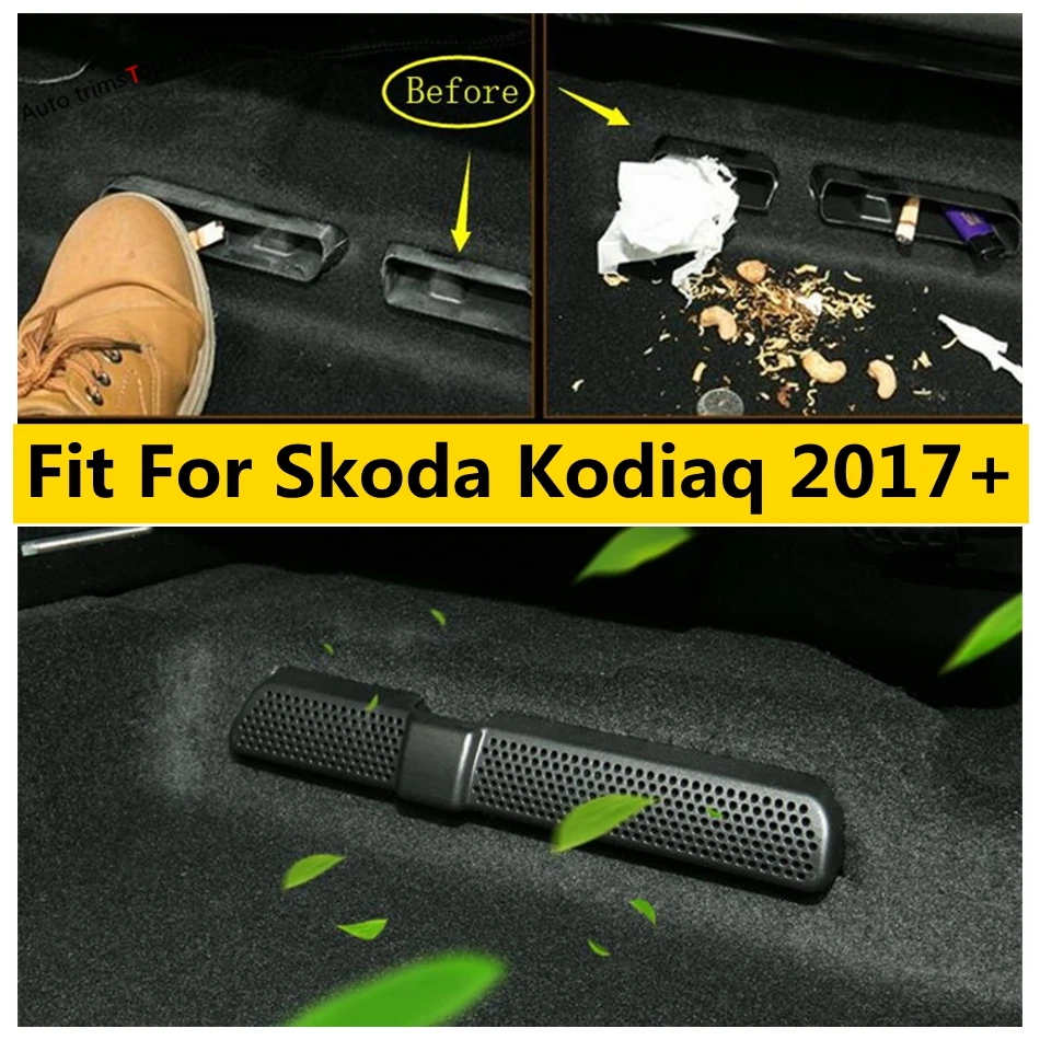 Защитная крышка для вентиляционного отверстия кондиционера Yimaautotrims Skoda Kodiaq 2017 2018