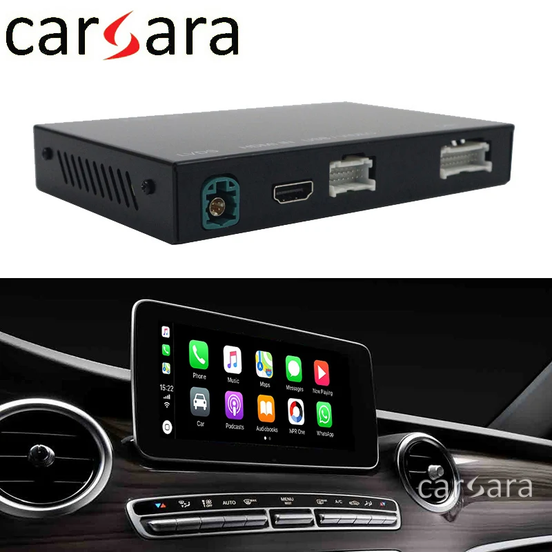 Verkauf Drahtlose CarPlay Adapter Für V Klasse W447 NTG 5,0 5,1 5,2 Unterstützung Smart Multimedia Bildschirm Android Auto Karten