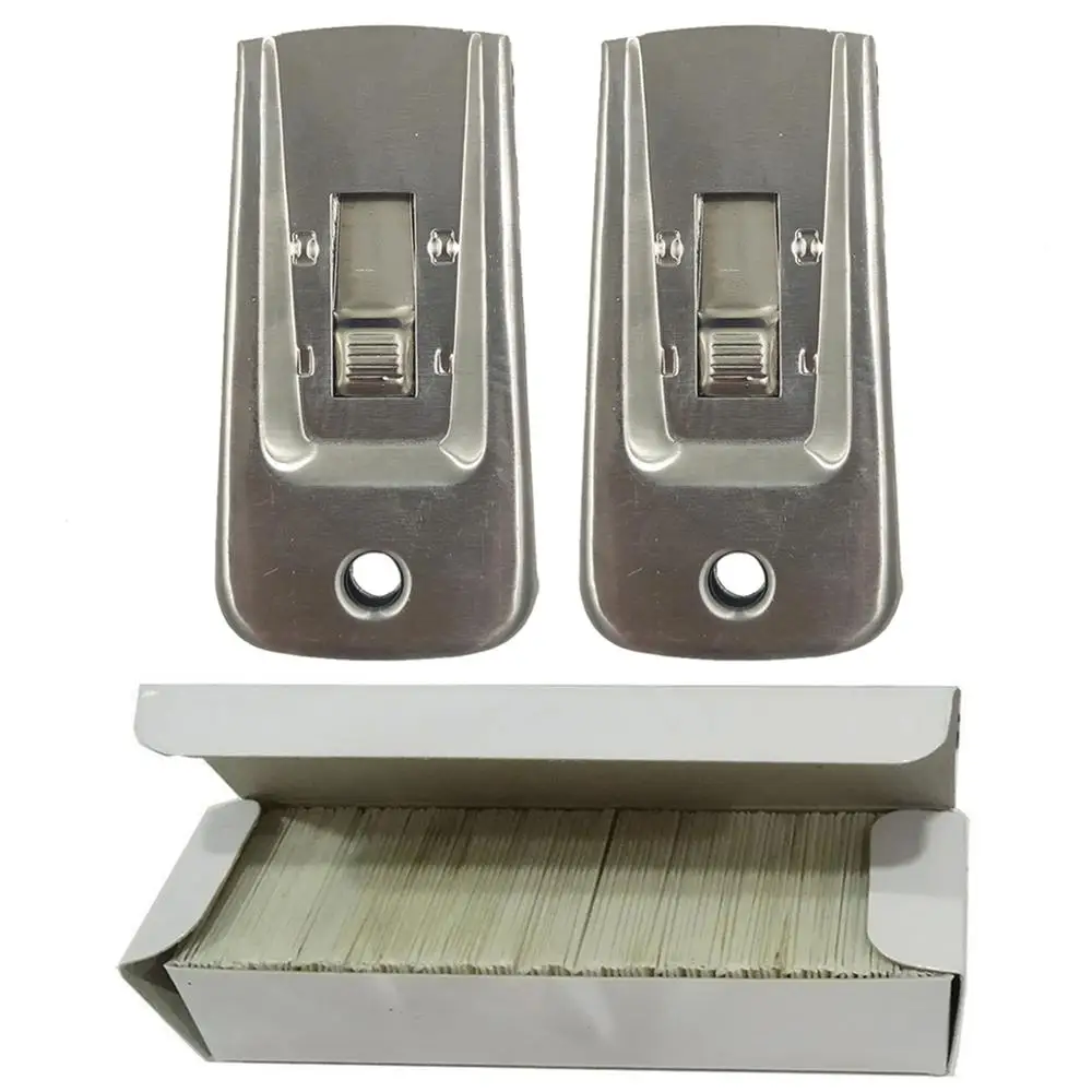 2 шт. скребок из нержавеющей стали + 100 стикер для автомобиля оберточный