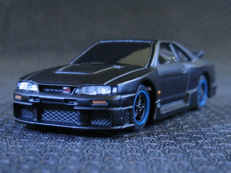 Кио sho OEM 1: 64 Nissan Skyline GTR LM R-33 Автомобильные Игрушки из сплава для детей Детские игрушки подарок оптом