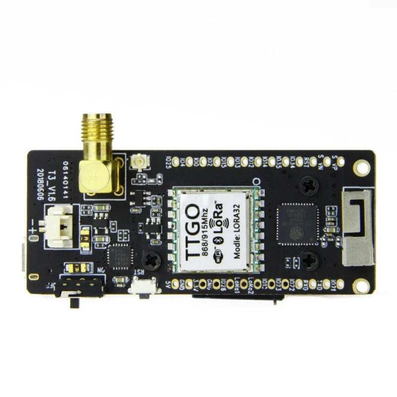 TTGO ESP32 Paxcounter LoRa32 V2.1 433MHZ LoRa ESP 32 OLED 0 96 SD карта в дюймах WIFI Bluetooth модуль|Печатные платы|