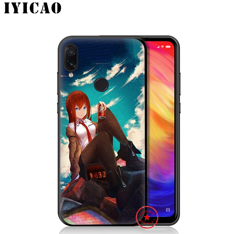 IYICAO steins Gate мягкий чехол для Xiaomi Redmi Note 8 7 6 5 Pro 5A 4X задняя силиконовая |