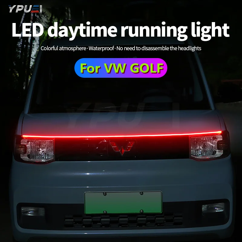 12 В Светодиодная светильник та для дневных ходовых огней декоративная лампа VW Polo