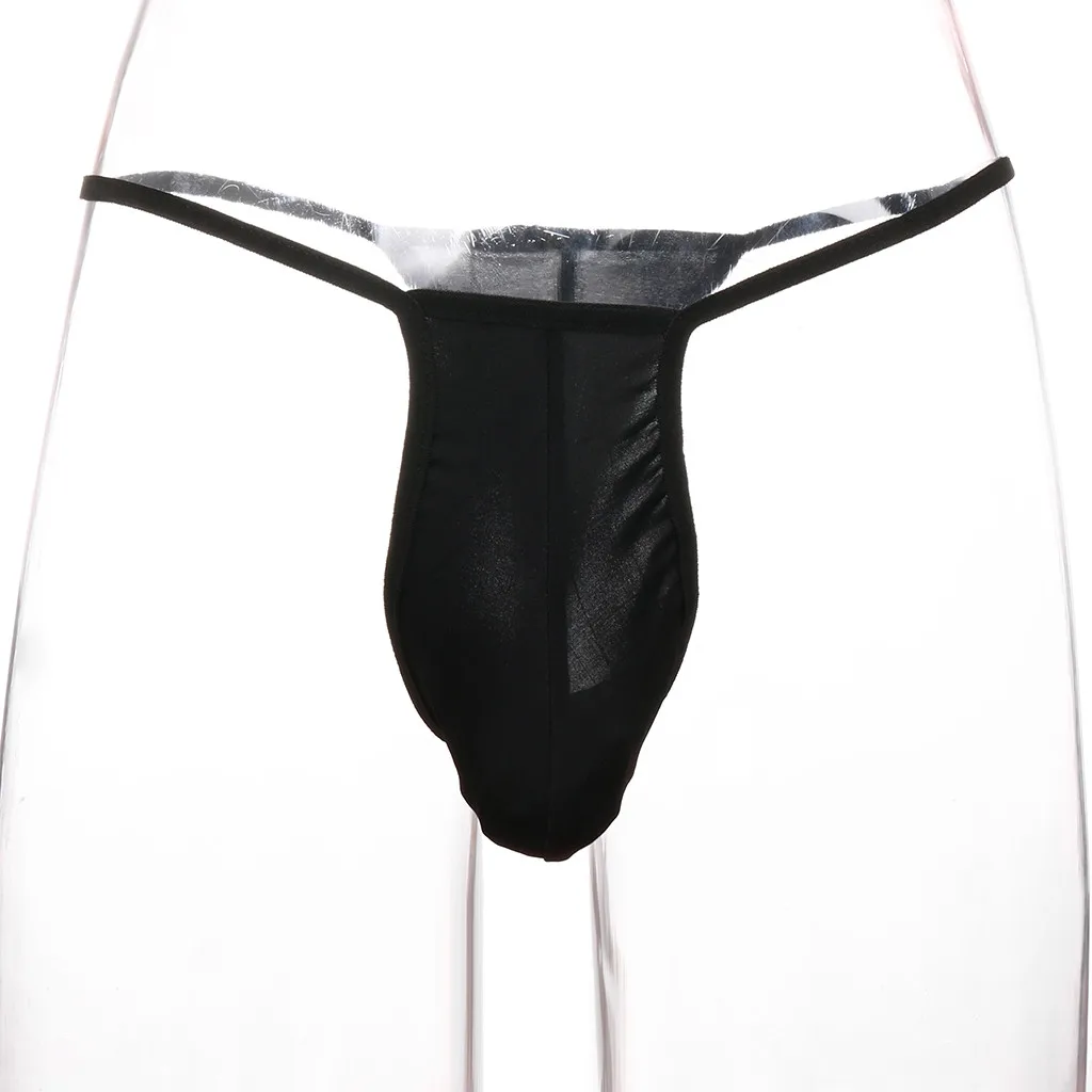 Новинка Мужское нижнее белье микро стринги для мальчиков тонкие с заниженной