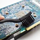 Новая противоскользящая ручка PCB переработка ESD Антистатическая щетка для пыли 17 см для Мобильный телефон для печатной платы планшета BGA ремонт пайки